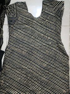 Striped Kurta Set
