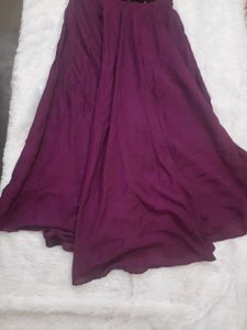 Purple Long Gown