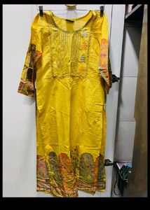 Pretty Yellow Kurta