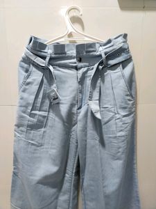 Light Wash Wide Leg Jeans