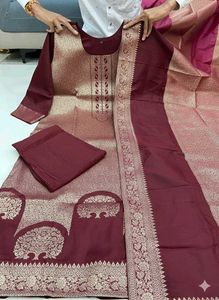 Elegant Maroon Kurta Set