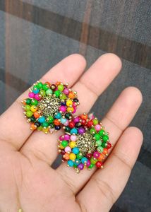 Colorful Beaded Earrings