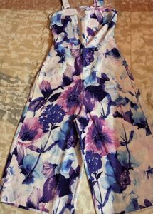Floral Print Jumpsuit