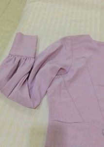 Cute Lilac Korean Design Dress 34&amp;36