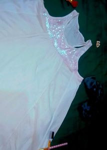 White Sleeveless Dress