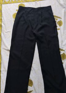 Black Wide Leg Trousers