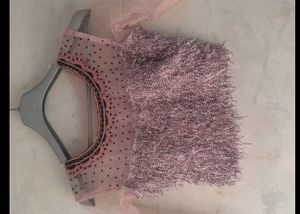 Light Pink Crop Top