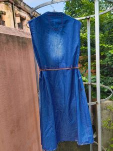 Denim Sleeveless Dress