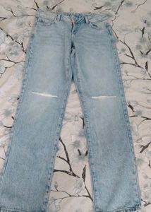 Light blue Distressed Jeans