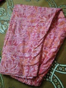 Red Printed Kurta Set