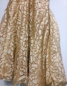Elegant Golden Frock