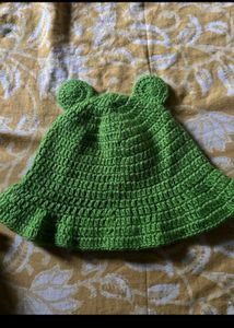 Crochet Froggy Bucket Hat