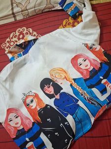 Graphic Print Blouse