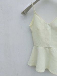 Branded Peplum Top.