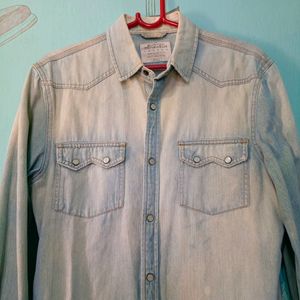 Burton Menswear London Denim Shirt