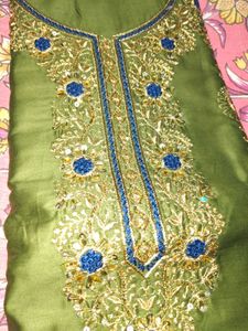 Embroidered Dress Material