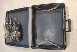 Suitcase with Cover And Key Lock