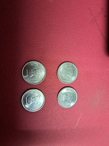 75th Year Of Independence ₹1 Coin Four