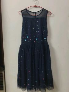 Sparkly Dark Blue Dress