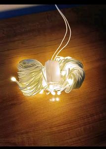 Yellow And White String Lights For Home Decoration