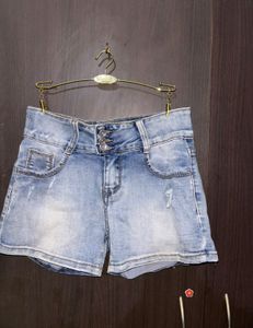 Mid Waist Denim Jeans