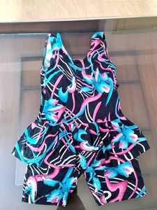 Funky Pattern Swimsuit
