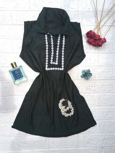 Collar Neck Short Kurti 🖤
