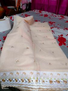 Kota Saree With Peticoat Blouse