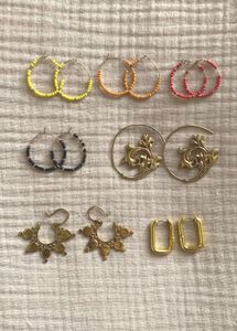 7 Pairs Assorted Earrings Collection