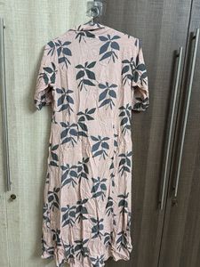 Floral Print Shirt Dress