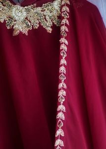 Maroon Kurti Set