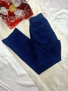 💙Navy Blue Straight Formal/Office Pants💙