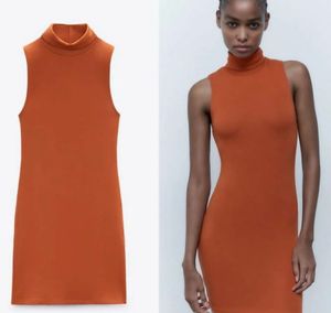 Zara Turtleneck Fitted Dress