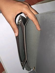 Grey Formal Clutch