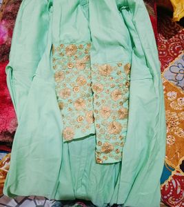 Slit Kurti With Plazo