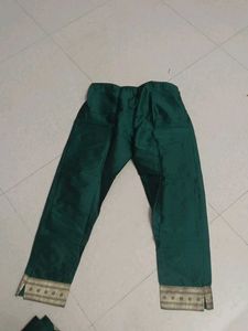 M Size Dress, Green Colour