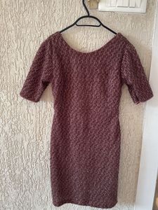 Elegant Knit Bodycon Dress size fits S& M