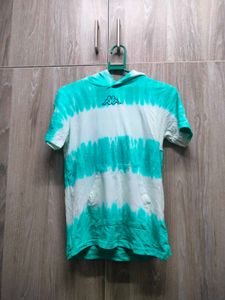 Kappa Tie Dye Hoodie Tee