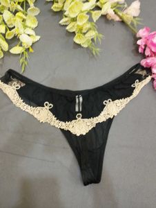 Lace Trim Thong✨