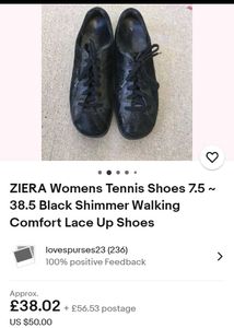 Authentic Ziera Shimmer Shoe