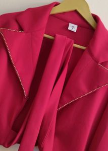 Vesy Stuning Short Blazer With Skirt
