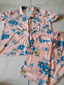 Floral Night Suit