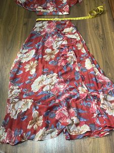 Maroon Co-ord Set