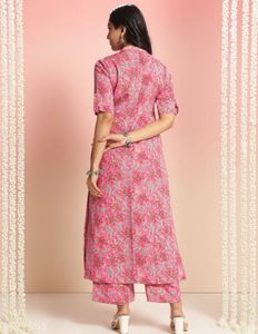 Co-ord set Top With Plazzo