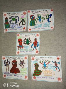 Spider-man VIP cards.