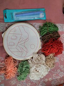 Punch Needle Embroidery Kit