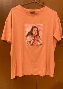 Lana del rey peach graphic tshirt