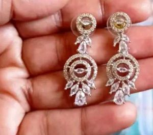 American Diamond Jewellery Set