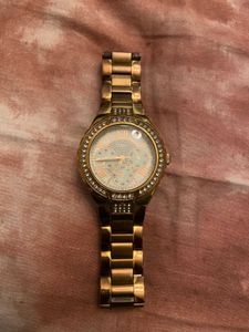 Guess Elegant Gold-Tone Watch