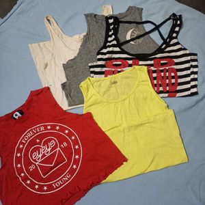 Combo Of 5 Summer Half Sleeves
